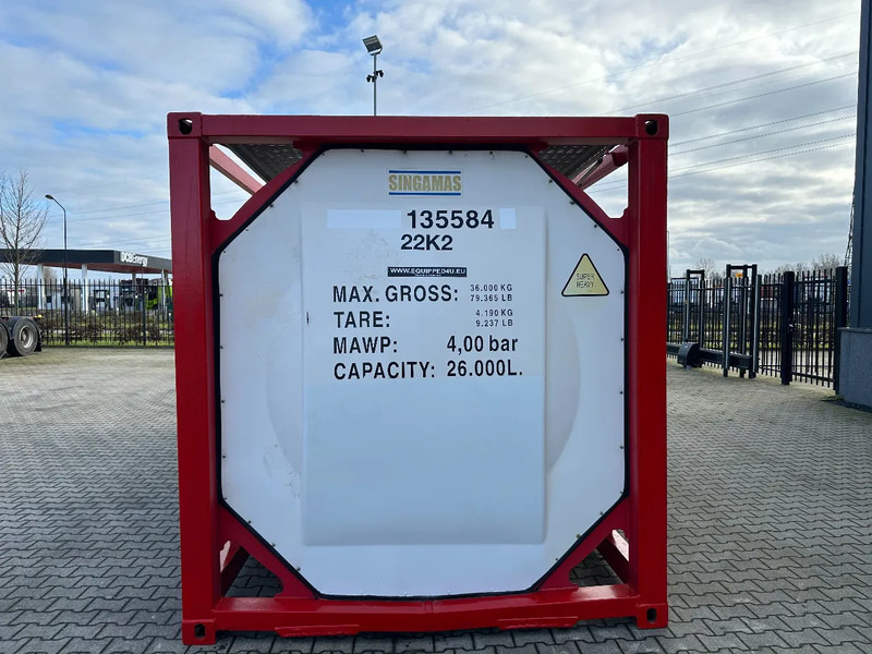 SINGAMAS 20FT ISO, 26.000L/1-COMP/3 BAFFELS/3 manholes, ADR inspectio valid till: 07/2025 - Lagertank: das Bild 5 SINGAMAS 20FT ISO, 26.000L/1-COMP/3 BAFFELS/3 manholes, ADR inspectio valid till: 07/2025 - Lagertank: das Bild 5
