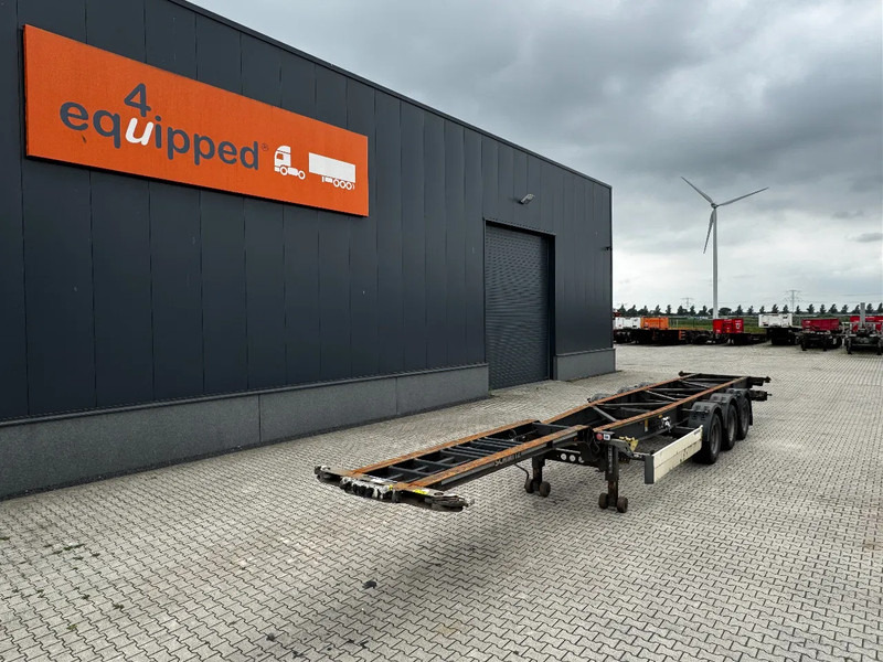 Schmitz Cargobull 45FT HC, Leergewicht: 4.240kg, BPW+Trommel, NL-Chassis - Container/ Wechselfahrgestell Auflieger: das Bild 1 Schmitz Cargobull 45FT HC, Leergewicht: 4.240kg, BPW+Trommel, NL-Chassis - Container/ Wechselfahrgestell Auflieger: das Bild 1