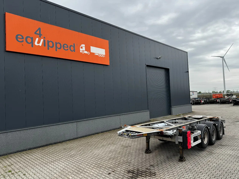 Van Hool 20FT / 20FT SWAP ADR (EX/II, EX/III, FL, OX, AT), BPW, disc brakes, liftaxle, galvanized, ALCOA, NL-Chassis, empty weight 3.300K - Container/ Wechselfahrgestell Auflieger: das Bild 1 Van Hool 20FT / 20FT SWAP ADR (EX/II, EX/III, FL, OX, AT), BPW, disc brakes, liftaxle, galvanized, ALCOA, NL-Chassis, empty weight 3.300K - Container/ Wechselfahrgestell Auflieger: das Bild 1