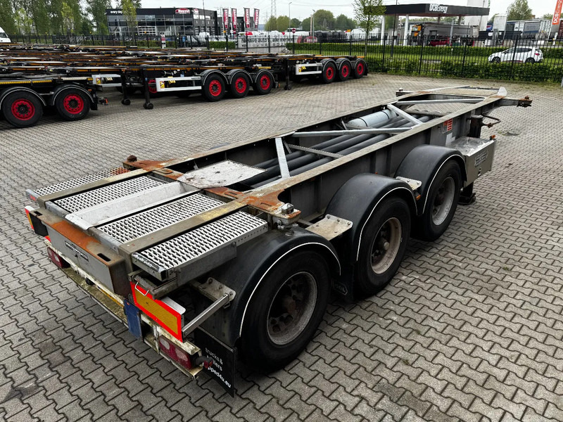 Van Hool 20FT / 20FT SWAP ADR (EX/II, EX/III, FL, OX, AT), BPW, disc brakes, liftaxle, galvanized, ALCOA, NL-Chassis, empty weight 3.300K - Container/ Wechselfahrgestell Auflieger: das Bild 4 Van Hool 20FT / 20FT SWAP ADR (EX/II, EX/III, FL, OX, AT), BPW, disc brakes, liftaxle, galvanized, ALCOA, NL-Chassis, empty weight 3.300K - Container/ Wechselfahrgestell Auflieger: das Bild 4