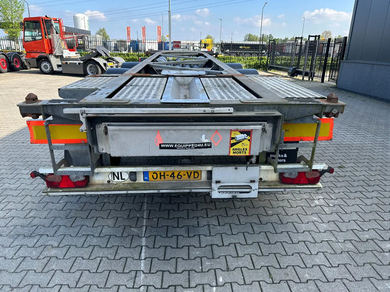 Van Hool 20FT/30FT, ADR (EX/II, EX/III, FL, OX, AT), BPW + drum, ALCOA, galvanized, liftaxle, NL-Chassis - Container/ Wechselfahrgestell Auflieger: das Bild 4 Van Hool 20FT/30FT, ADR (EX/II, EX/III, FL, OX, AT), BPW + drum, ALCOA, galvanized, liftaxle, NL-Chassis - Container/ Wechselfahrgestell Auflieger: das Bild 4