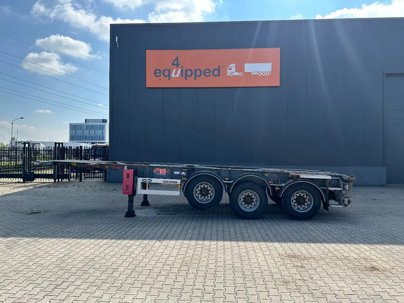 Van Hool 20FT/30FT, ADR (EX/II, EX/III, FL, OX, AT), BPW + drum, ALCOA, galvanized, liftaxle, NL-Chassis - Container/ Wechselfahrgestell Auflieger: das Bild 2 Van Hool 20FT/30FT, ADR (EX/II, EX/III, FL, OX, AT), BPW + drum, ALCOA, galvanized, liftaxle, NL-Chassis - Container/ Wechselfahrgestell Auflieger: das Bild 2