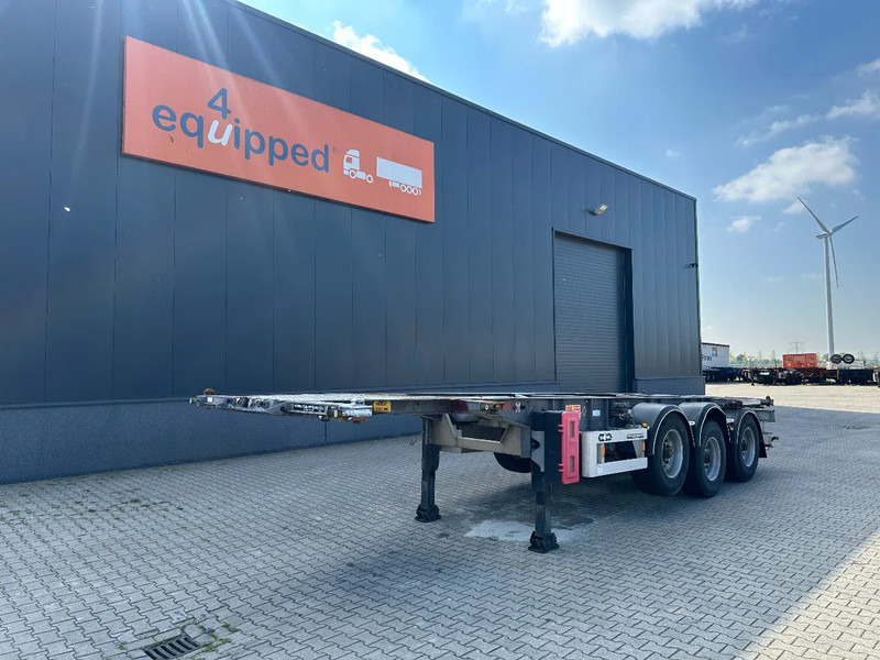 Van Hool 20FT/30FT, ADR (EX/II, EX/III, FL, OX, AT), BPW + drum, ALCOA, galvanized, liftaxle, NL-Chassis - Container/ Wechselfahrgestell Auflieger: das Bild 1 Van Hool 20FT/30FT, ADR (EX/II, EX/III, FL, OX, AT), BPW + drum, ALCOA, galvanized, liftaxle, NL-Chassis - Container/ Wechselfahrgestell Auflieger: das Bild 1