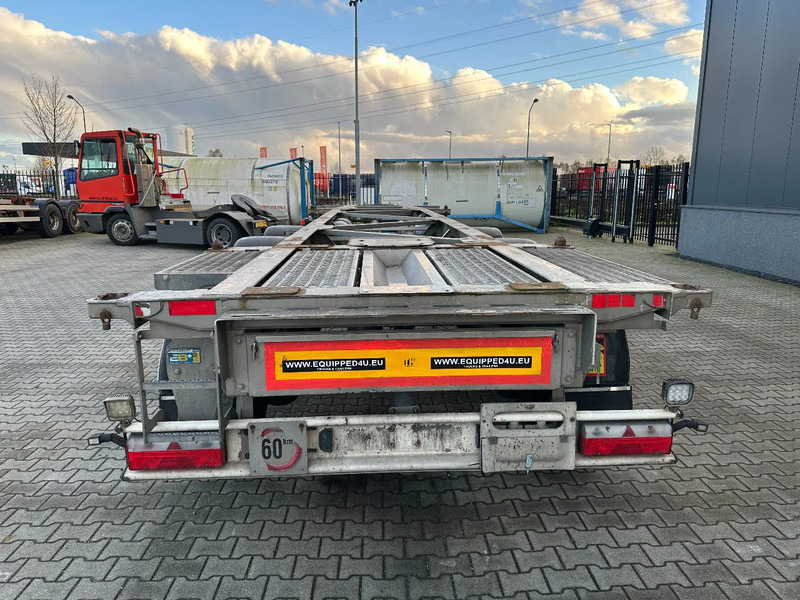 Van Hool 20FT/30FT, ADR (FL, AT, OX), empty weight: 3.700kg, ALCOA, galvanized, BPW + DISC, liftaxle - Container/ Wechselfahrgestell Auflieger: das Bild 4 Van Hool 20FT/30FT, ADR (FL, AT, OX), empty weight: 3.700kg, ALCOA, galvanized, BPW + DISC, liftaxle - Container/ Wechselfahrgestell Auflieger: das Bild 4