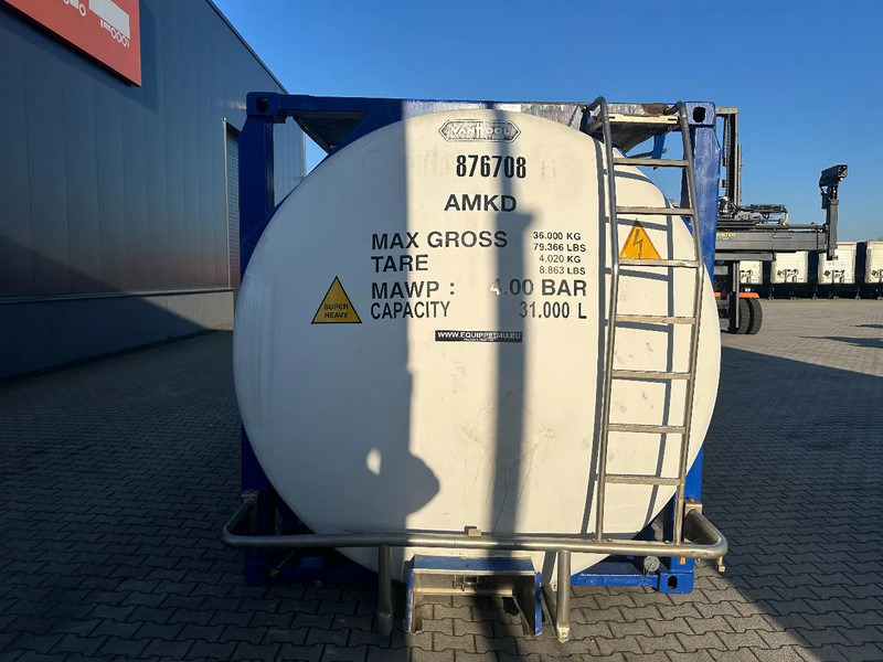 Lagertank Van Hool 20FT SWAPBODY 30.900L, UN PORTABLE T11, 2.5Y inspection: 08-2027: das Bild 6