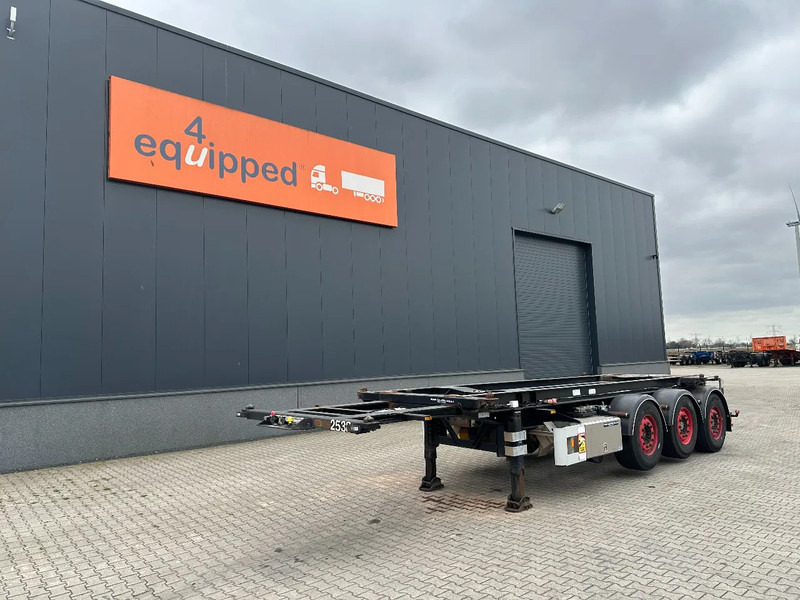 Van Hool 20FT Tipping-chassis, ADR (EX/II, EX/III, FL, AT, OX), SAF, 2 liftaxles - Container/ Wechselfahrgestell Auflieger: das Bild 2 Van Hool 20FT Tipping-chassis, ADR (EX/II, EX/III, FL, AT, OX), SAF, 2 liftaxles - Container/ Wechselfahrgestell Auflieger: das Bild 2
