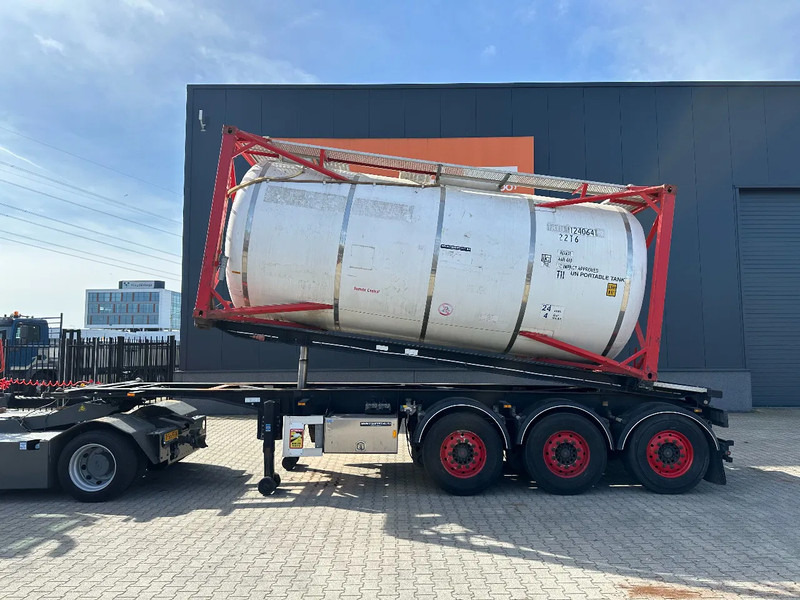 Van Hool 20FT Tipping-chassis, ADR (EX/II, EX/III, FL, AT), SAF, 2 liftaxles, APK/ADR: 10-2025 - Container/ Wechselfahrgestell Auflieger: das Bild 3 Van Hool 20FT Tipping-chassis, ADR (EX/II, EX/III, FL, AT), SAF, 2 liftaxles, APK/ADR: 10-2025 - Container/ Wechselfahrgestell Auflieger: das Bild 3