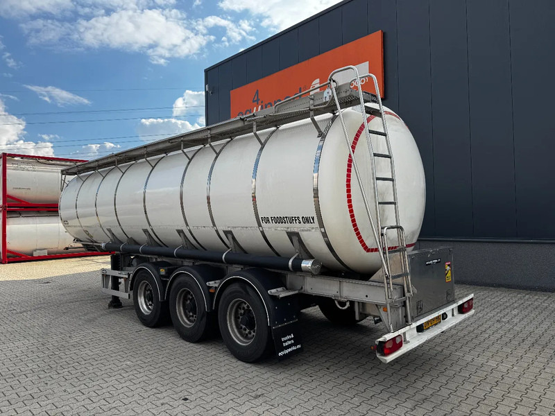 Van Hool FOOD / RVS chassis / empty weight 5.860kg / 29.500L / 1-COMP / 1 -BAFFLE / DISC / NL / APK - Tankauflieger: das Bild 3 Van Hool FOOD / RVS chassis / empty weight 5.860kg / 29.500L / 1-COMP / 1 -BAFFLE / DISC / NL / APK - Tankauflieger: das Bild 3