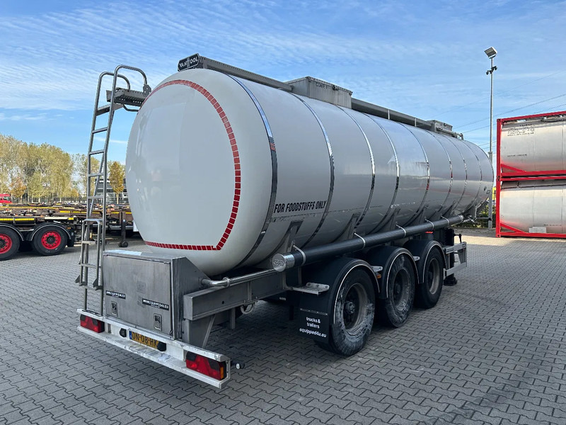 Van Hool LEBENSMITTEL / RVS Rahmen / Leergewicht: 5.860kg / 29.500L / 1-Kammer+ 1 Schwallwand / Scheibebremse / NL / APK - Tankauflieger: das Bild 3 Van Hool LEBENSMITTEL / RVS Rahmen / Leergewicht: 5.860kg / 29.500L / 1-Kammer+ 1 Schwallwand / Scheibebremse / NL / APK - Tankauflieger: das Bild 3