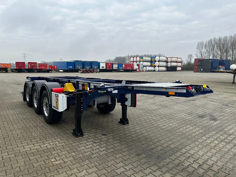Van Hool NEW / DIRECT AVAILABLE 20FT / 20FT SWAP ADR-CHASSIS, DISCBRAKES, 3x available, ALU WHEELS - Container/ Wechselfahrgestell Auflieger: das Bild 3 Van Hool NEW / DIRECT AVAILABLE 20FT / 20FT SWAP ADR-CHASSIS, DISCBRAKES, 3x available, ALU WHEELS - Container/ Wechselfahrgestell Auflieger: das Bild 3