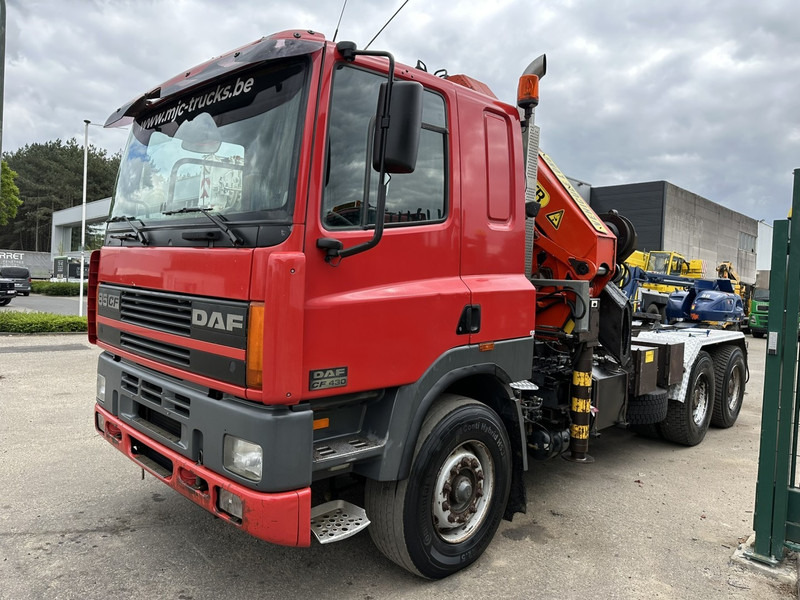 DAF 85 CF 430 6x4 CRANE PK 32.000 F (7x) + WINCH - EURO 2 - MANUAL ZF - HUB REDUCTION / STEEL SPRING - BE TRUCK - Autokran: das Bild 3 DAF 85 CF 430 6x4 CRANE PK 32.000 F (7x) + WINCH - EURO 2 - MANUAL ZF - HUB REDUCTION / STEEL SPRING - BE TRUCK - Autokran: das Bild 3