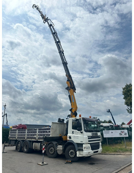 Autokran DAF CF 85.360 8x2 + CRANE (25m!) EFFER 305 6S + JIB 4S + ROTATOR - PLATORM 7m60 - LIFT + STEERING AXLE - EURO 5 - BE: das Bild 9
