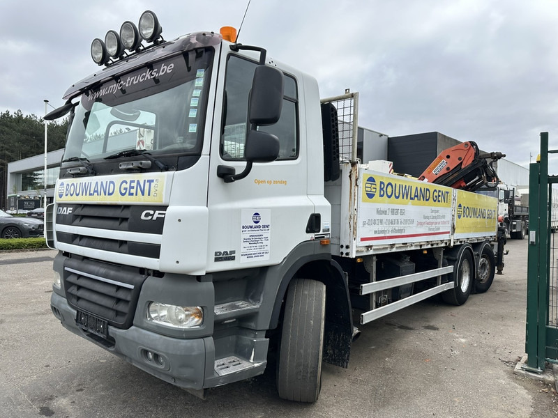 DAF CF 85.460 6x2 LIFT+LENK ACHSE + KRAN PALFINGER PK 18500 (3x) + RADIO + ROTATOR - EURO 5 - AS TRONIC - BE TRUCK - Pritsche LKW, Autokran: das Bild 4 DAF CF 85.460 6x2 LIFT+LENK ACHSE + KRAN PALFINGER PK 18500 (3x) + RADIO + ROTATOR - EURO 5 - AS TRONIC - BE TRUCK - Pritsche LKW, Autokran: das Bild 4
