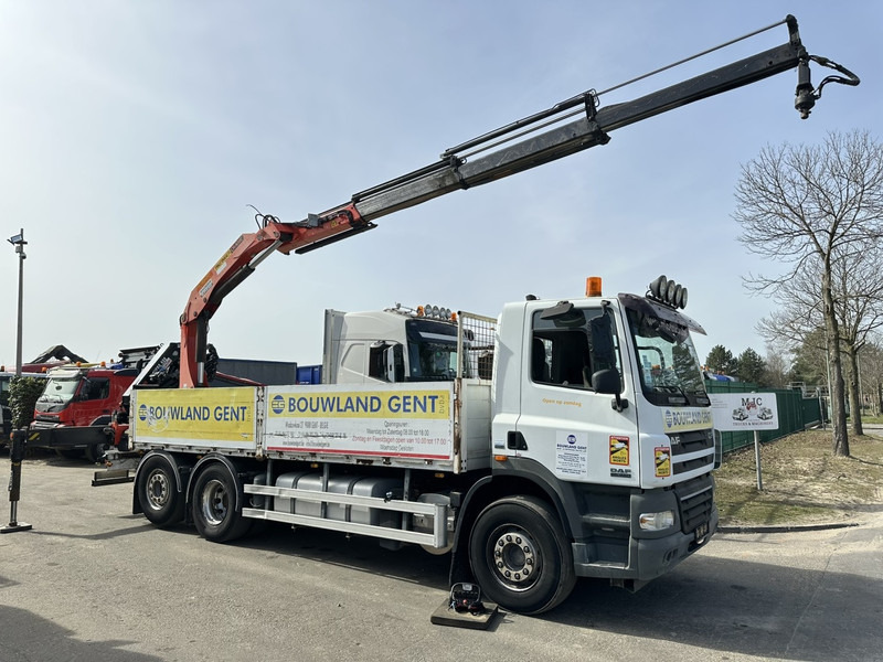 DAF CF 85.460 6x2 LIFT+LENK ACHSE + KRAN PALFINGER PK 18500 (3x) + RADIO + ROTATOR - EURO 5 - AS TRONIC - BE TRUCK - Pritsche LKW, Autokran: das Bild 2 DAF CF 85.460 6x2 LIFT+LENK ACHSE + KRAN PALFINGER PK 18500 (3x) + RADIO + ROTATOR - EURO 5 - AS TRONIC - BE TRUCK - Pritsche LKW, Autokran: das Bild 2
