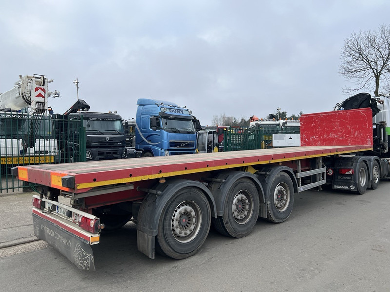 Hoet Trailers SC33AA 41T - 10,00m - Luchtgeveerd - Liftas - Keuring 01/2026 - Pritschenauflieger/ Plattformauflieger: das Bild 4 Hoet Trailers SC33AA 41T - 10,00m - Luchtgeveerd - Liftas - Keuring 01/2026 - Pritschenauflieger/ Plattformauflieger: das Bild 4