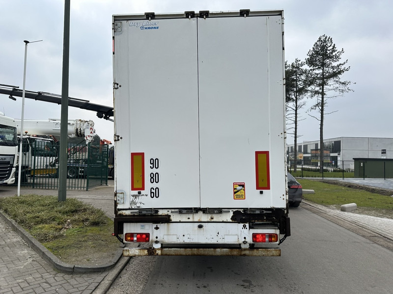 Krone 3-AXLES MB - CLOSED BOX / KIST / KOFFER - AIR SUSPENSION - 2m80 interior hieght - DISC - BE papers - nice condition - Koffer Auflieger: das Bild 5 Krone 3-AXLES MB - CLOSED BOX / KIST / KOFFER - AIR SUSPENSION - 2m80 interior hieght - DISC - BE papers - nice condition - Koffer Auflieger: das Bild 5