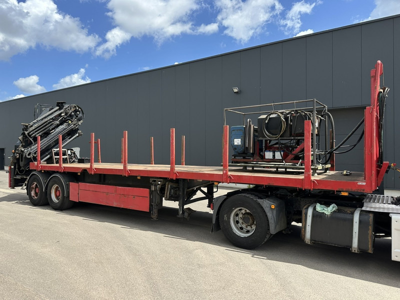 Kwb 2-AXLES PLATFORM + CRANE + HIAB 377 E-4 HIPRO + JIB 100X-3 + RADIO + ROTATOR - SAF axles - AIR SUSPENISION - BELGIAN REG. - Pritschenauflieger/ Plattformauflieger: das Bild 3 Kwb 2-AXLES PLATFORM + CRANE + HIAB 377 E-4 HIPRO + JIB 100X-3 + RADIO + ROTATOR - SAF axles - AIR SUSPENISION - BELGIAN REG. - Pritschenauflieger/ Plattformauflieger: das Bild 3