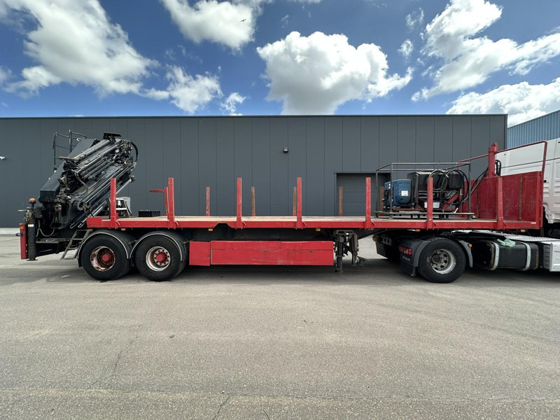 Kwb 2-AXLES PLATFORM + CRANE + HIAB 377 E-4 HIPRO + JIB 100X-3 + RADIO + ROTATOR - SAF axles - AIR SUSPENISION - BELGIAN REG. - Pritschenauflieger/ Plattformauflieger: das Bild 4 Kwb 2-AXLES PLATFORM + CRANE + HIAB 377 E-4 HIPRO + JIB 100X-3 + RADIO + ROTATOR - SAF axles - AIR SUSPENISION - BELGIAN REG. - Pritschenauflieger/ Plattformauflieger: das Bild 4