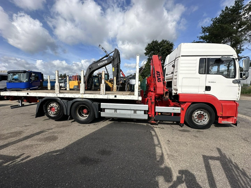 MAN TG 360 A 6x2 + CRANE ATLAS 100.1 A3 - PLATFORM 5m80 - E3 - LIFT-AXLE - FULL AIR SUSPENSION - ZF AS TRONIC - BE TRUCK - Autokran: das Bild 3 MAN TG 360 A 6x2 + CRANE ATLAS 100.1 A3 - PLATFORM 5m80 - E3 - LIFT-AXLE - FULL AIR SUSPENSION - ZF AS TRONIC - BE TRUCK - Autokran: das Bild 3