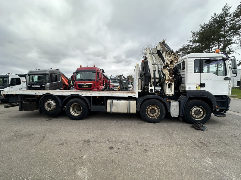 MAN TGA 35.430 8x2 + KRAN HIAB 700 E-6 + JIB 165X-3 - RETARDER - PRITSCHE 6m70~8m50 EXTENDABLE - MANUAL GEARBOX ZF - LIFT + STEERING AXLE - Pritsche LKW, Autokran: das Bild 3 MAN TGA 35.430 8x2 + KRAN HIAB 700 E-6 + JIB 165X-3 - RETARDER - PRITSCHE 6m70~8m50 EXTENDABLE - MANUAL GEARBOX ZF - LIFT + STEERING AXLE - Pritsche LKW, Autokran: das Bild 3