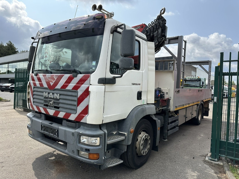 MAN TGM 18.240 4x2 + 2010 CRANE HMF 1420 K6 (17.5m! 6x) RADIO - PLATFORM 6m60 - MANUAL - EURO 3 - BE TRUCK - Pritsche LKW, Autokran: das Bild 4 MAN TGM 18.240 4x2 + 2010 CRANE HMF 1420 K6 (17.5m! 6x) RADIO - PLATFORM 6m60 - MANUAL - EURO 3 - BE TRUCK - Pritsche LKW, Autokran: das Bild 4