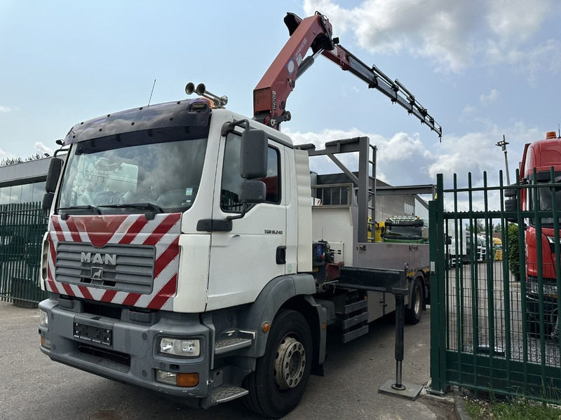 MAN TGM 18.240 4x2 + 2010 CRANE HMF 1420 K6 (17.5m! 6x) RADIO - PLATFORM 6m60 - MANUAL - EURO 3 - BE TRUCK - Pritsche LKW, Autokran: das Bild 3 MAN TGM 18.240 4x2 + 2010 CRANE HMF 1420 K6 (17.5m! 6x) RADIO - PLATFORM 6m60 - MANUAL - EURO 3 - BE TRUCK - Pritsche LKW, Autokran: das Bild 3