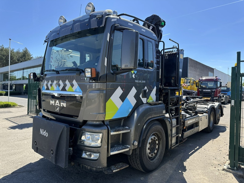 MAN TGS 26.320 6X2-4 BL EEV + CRANE EPSILON Q170Z95TR + GRABBER - LIFT/STEERING AXLE - *266.000km* - NL TRUCK - Abrollkipper, Autokran: das Bild 5 MAN TGS 26.320 6X2-4 BL EEV + CRANE EPSILON Q170Z95TR + GRABBER - LIFT/STEERING AXLE - *266.000km* - NL TRUCK - Abrollkipper, Autokran: das Bild 5