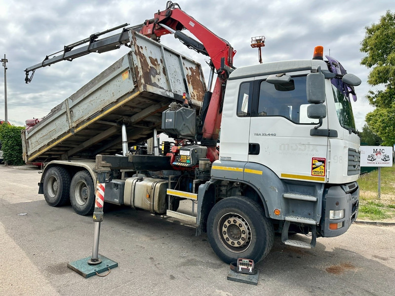 MAN TGS 33.440 6x4 TIPPER + CRANE FASSI F230 - 5x HYDR - 5/6 F Rotator - BIG AXLES HUB REDUCTION / STEEL SPRING - Kipper, Autokran: das Bild 1 MAN TGS 33.440 6x4 TIPPER + CRANE FASSI F230 - 5x HYDR - 5/6 F Rotator - BIG AXLES HUB REDUCTION / STEEL SPRING - Kipper, Autokran: das Bild 1