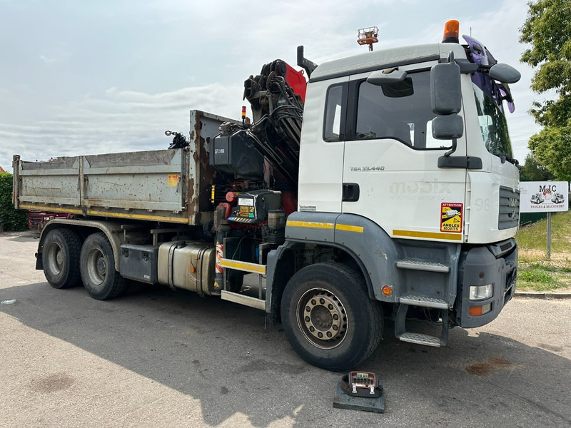 MAN TGS 33.440 6x4 TIPPER + CRANE FASSI F230 - 5x HYDR - 5/6 F Rotator - BIG AXLES HUB REDUCTION / STEEL SPRING - Kipper, Autokran: das Bild 2 MAN TGS 33.440 6x4 TIPPER + CRANE FASSI F230 - 5x HYDR - 5/6 F Rotator - BIG AXLES HUB REDUCTION / STEEL SPRING - Kipper, Autokran: das Bild 2