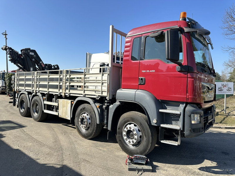 MAN TGS 35.420 8x4 + CRANE HIAB X-HIPRO 302 EP-5 - 192.000km - ROTATOR - 5/6 F - PLATFORM 6m55 - AIR SUSPENSION - TUV 06/2025 - TOP CONDITION - Autokran: das Bild 2 MAN TGS 35.420 8x4 + CRANE HIAB X-HIPRO 302 EP-5 - 192.000km - ROTATOR - 5/6 F - PLATFORM 6m55 - AIR SUSPENSION - TUV 06/2025 - TOP CONDITION - Autokran: das Bild 2