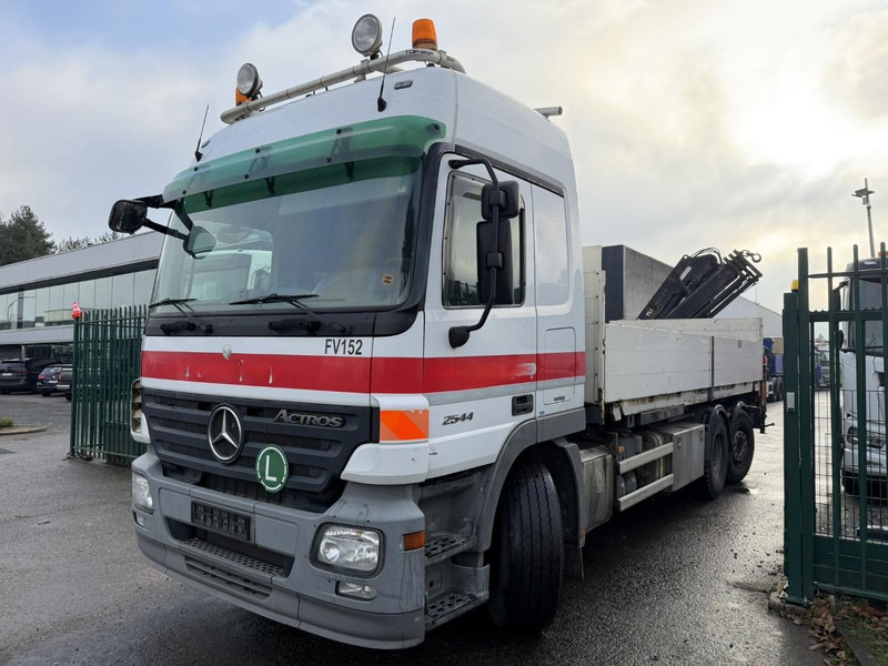 Mercedes-Benz ACTROS 2544 6x2 MP2 + CRANE ATLAS 165.2E (3x HYDR) - RADIO - *FULL AIR* - LIFT + STEERING AXLE - *299.000km* - PLATFORM 6m50 - Autokran: das Bild 3 Mercedes-Benz ACTROS 2544 6x2 MP2 + CRANE ATLAS 165.2E (3x HYDR) - RADIO - *FULL AIR* - LIFT + STEERING AXLE - *299.000km* - PLATFORM 6m50 - Autokran: das Bild 3