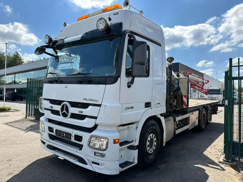 Mercedes-Benz ACTROS 2546 6x2 PRITSCHE + KRAN HIAB 422 EP-6 HIPRO - *415.000km* - PLATFORM 6m50 - LIFT AXLE - MP 3 - EURO 5 - BELGIAN PAPERS - Pritsche LKW, Autokran: das Bild 4 Mercedes-Benz ACTROS 2546 6x2 PRITSCHE + KRAN HIAB 422 EP-6 HIPRO - *415.000km* - PLATFORM 6m50 - LIFT AXLE - MP 3 - EURO 5 - BELGIAN PAPERS - Pritsche LKW, Autokran: das Bild 4