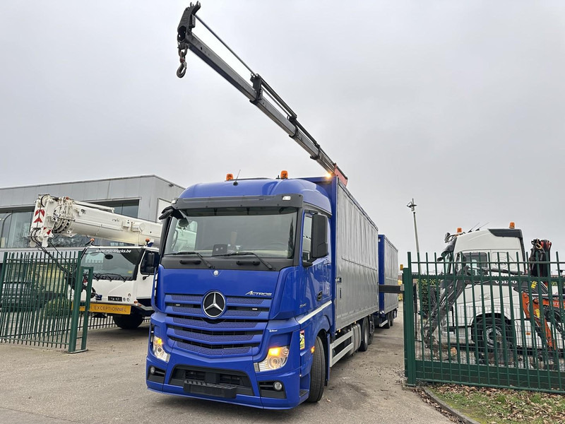 Mercedes-Benz Actros 2645 6x2 105m³ JUMBO + RETARDER + KRAN PALFINGER PK 19.001 SLD (4x) + RADIO - *FULL AIR* - FRIGO - EURO 6 - SAF AXLES - BELGIAN TRUCK - Koffer LKW, Autokran: das Bild 4 Mercedes-Benz Actros 2645 6x2 105m³ JUMBO + RETARDER + KRAN PALFINGER PK 19.001 SLD (4x) + RADIO - *FULL AIR* - FRIGO - EURO 6 - SAF AXLES - BELGIAN TRUCK - Koffer LKW, Autokran: das Bild 4