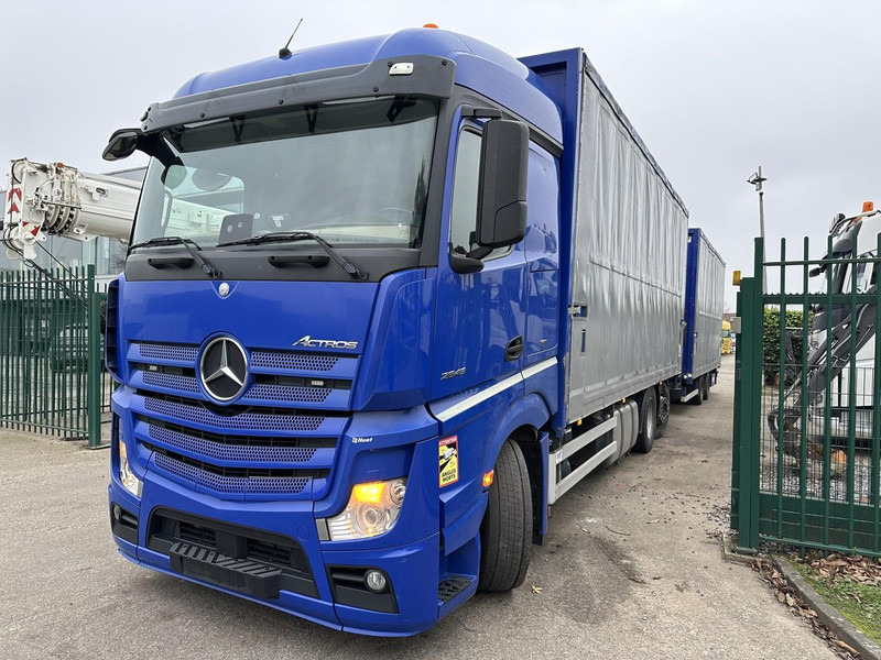 Mercedes-Benz Actros 2645 6x2 105m³ JUMBO + RETARDER + KRAN PALFINGER PK 19.001 SLD (4x) + RADIO - *FULL AIR* - FRIGO - EURO 6 - SAF AXLES - BELGIAN TRUCK - Koffer LKW, Autokran: das Bild 3 Mercedes-Benz Actros 2645 6x2 105m³ JUMBO + RETARDER + KRAN PALFINGER PK 19.001 SLD (4x) + RADIO - *FULL AIR* - FRIGO - EURO 6 - SAF AXLES - BELGIAN TRUCK - Koffer LKW, Autokran: das Bild 3
