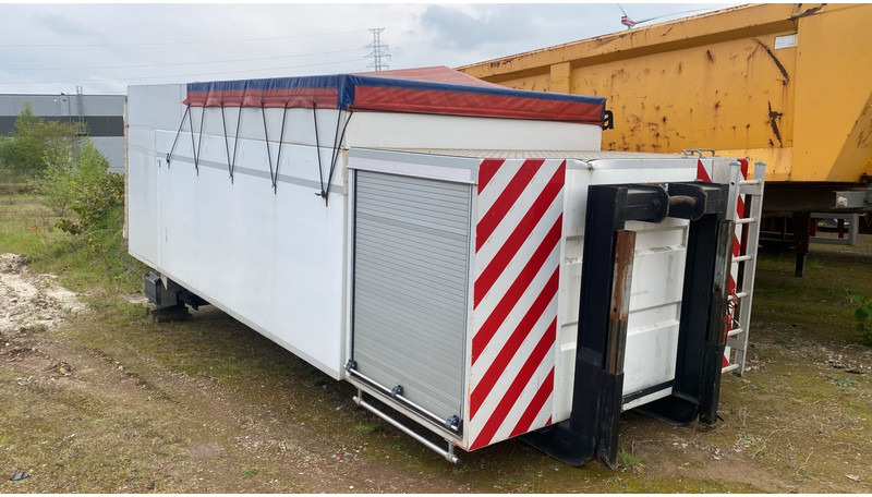 Onbekend MATERIAAL AFZETCONTAINER / STORAGE ROLL-OFF TIPPER + D'HOLLANDIA LAADKLEP / TAILLIFT / LBW - Hakenlift/ Absetzkipper System: das Bild 1 Onbekend MATERIAAL AFZETCONTAINER / STORAGE ROLL-OFF TIPPER + D'HOLLANDIA LAADKLEP / TAILLIFT / LBW - Hakenlift/ Absetzkipper System: das Bild 1