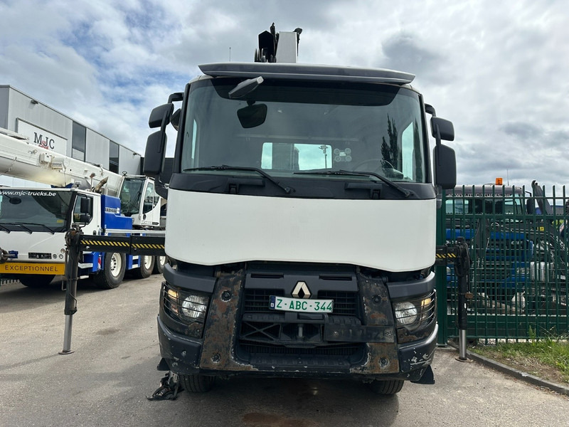 Renault C460 8x4 HOOKLIFT + CRANE HIAB 288 E-6 HIDUO - RADIO - 5/6 F - STEEL SPRING / HUB REDUCTION - Autokran: das Bild 2 Renault C460 8x4 HOOKLIFT + CRANE HIAB 288 E-6 HIDUO - RADIO - 5/6 F - STEEL SPRING / HUB REDUCTION - Autokran: das Bild 2