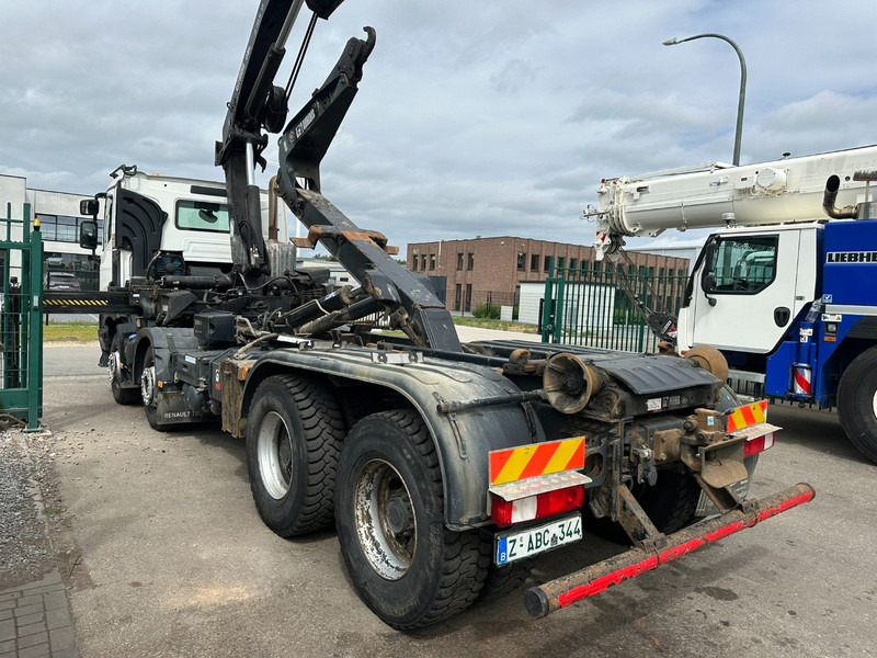 Renault C460 8x4 HOOKLIFT + CRANE HIAB 288 E-6 HIDUO - RADIO - 5/6 F - STEEL SPRING / HUB REDUCTION - Abrollkipper, Autokran: das Bild 5 Renault C460 8x4 HOOKLIFT + CRANE HIAB 288 E-6 HIDUO - RADIO - 5/6 F - STEEL SPRING / HUB REDUCTION - Abrollkipper, Autokran: das Bild 5