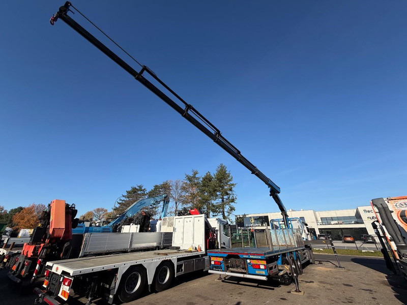 Renault C480 8x4 Pritsche + Kran (20m!) PALFINGER PK33002-EH E (6x) - PLATFORM 8m25 - LIFT/STEERING - GOOD TIRES - BE TRUCK - Pritsche LKW, Autokran: das Bild 5 Renault C480 8x4 Pritsche + Kran (20m!) PALFINGER PK33002-EH E (6x) - PLATFORM 8m25 - LIFT/STEERING - GOOD TIRES - BE TRUCK - Pritsche LKW, Autokran: das Bild 5