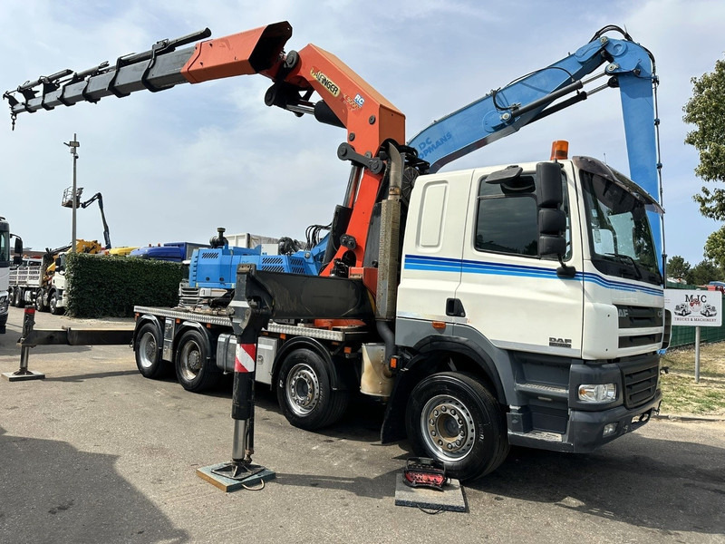 DAF CF 85.480 8x4 ZSM + KRAN PALFINGER PK90002 F (7x) - MANUAL ZF - RETARDER - BIG AXLES / HUB REDUCTION - STEEL SPRING - Sattelzugmaschine: das Bild 2 DAF CF 85.480 8x4 ZSM + KRAN PALFINGER PK90002 F (7x) - MANUAL ZF - RETARDER - BIG AXLES / HUB REDUCTION - STEEL SPRING - Sattelzugmaschine: das Bild 2