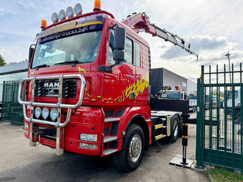 MAN TGA 33.530 6x4 - 90T ZSM + KRAN HMF 3720 K6 (17.3m) - RETARDER - MANUAL ZF - EURO 3 - 590.000km - ALCOA - BIG AXLES HUB REDUCTION - BE TRUCK - TOP CONDITION - Sattelzugmaschine: das Bild 4 MAN TGA 33.530 6x4 - 90T ZSM + KRAN HMF 3720 K6 (17.3m) - RETARDER - MANUAL ZF - EURO 3 - 590.000km - ALCOA - BIG AXLES HUB REDUCTION - BE TRUCK - TOP CONDITION - Sattelzugmaschine: das Bild 4
