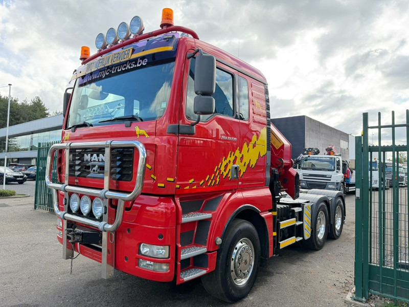 MAN TGA 33.530 6x4 - 90T ZSM + KRAN HMF 3720 K6 (17.3m) - RETARDER - MANUAL ZF - EURO 3 - 590.000km - ALCOA - BIG AXLES HUB REDUCTION - BE TRUCK - TOP CONDITION - Sattelzugmaschine: das Bild 3 MAN TGA 33.530 6x4 - 90T ZSM + KRAN HMF 3720 K6 (17.3m) - RETARDER - MANUAL ZF - EURO 3 - 590.000km - ALCOA - BIG AXLES HUB REDUCTION - BE TRUCK - TOP CONDITION - Sattelzugmaschine: das Bild 3