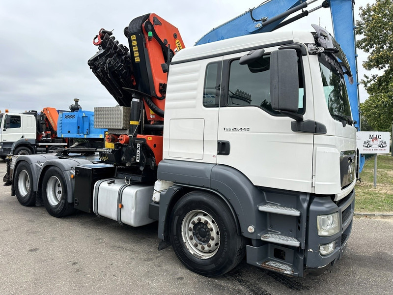 MAN TGS 26.440 6X4 SZM + (22m) KRAN PALFINGER PK62002 E 6x H + 1ME - RETARDER - EURO 5 - BE TRUCK - Sattelzugmaschine: das Bild 1 MAN TGS 26.440 6X4 SZM + (22m) KRAN PALFINGER PK62002 E 6x H + 1ME - RETARDER - EURO 5 - BE TRUCK - Sattelzugmaschine: das Bild 1