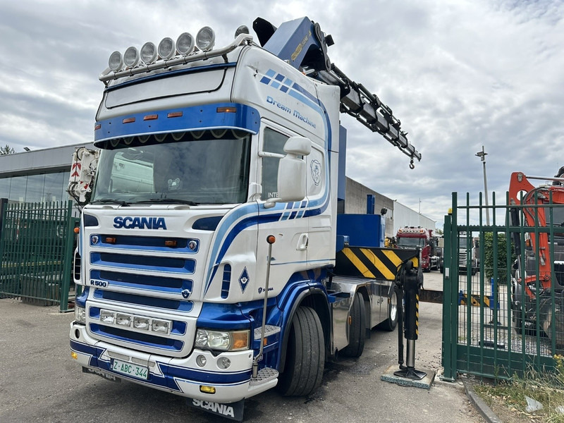 Scania R500 8x2 ZSM + KRAN 100Tm! PALFINGER PK100002 G 8x + 1 ME - RETARDER - ALCOA DURA BRIGHT - LIFT + STEERING - 5/6 HYDR F - TÜV 05/2026 - TOP CONDITION - Sattelzugmaschine: das Bild 4 Scania R500 8x2 ZSM + KRAN 100Tm! PALFINGER PK100002 G 8x + 1 ME - RETARDER - ALCOA DURA BRIGHT - LIFT + STEERING - 5/6 HYDR F - TÜV 05/2026 - TOP CONDITION - Sattelzugmaschine: das Bild 4