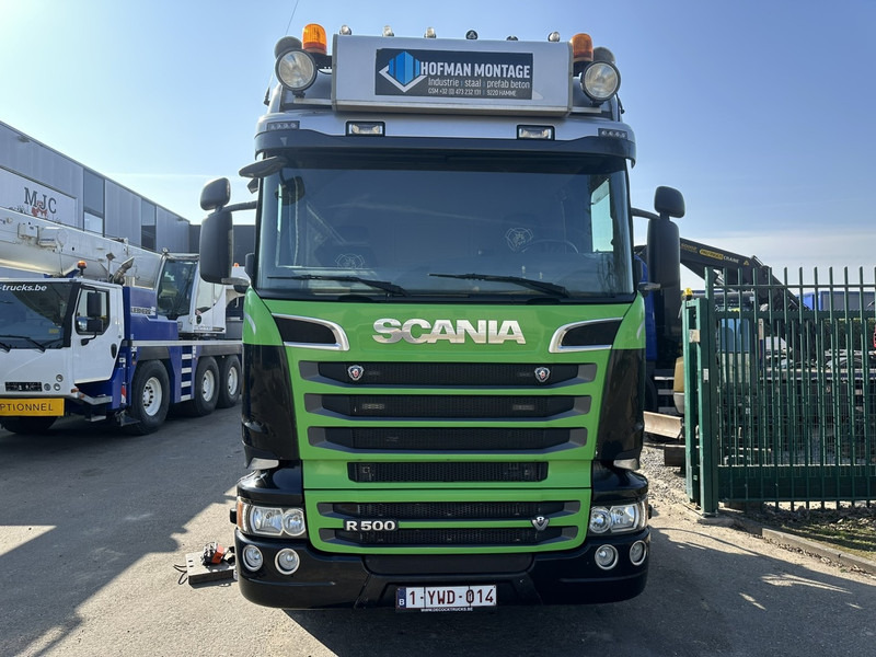 Scania R500 V8 6x2 TRACTOR + CRANE MKG HLK 231 HP (23tm) - 4x HYDR - RADIO - RETARDER - MANUAL - LIFT + STEERING AXLE - Sattelzugmaschine: das Bild 3 Scania R500 V8 6x2 TRACTOR + CRANE MKG HLK 231 HP (23tm) - 4x HYDR - RADIO - RETARDER - MANUAL - LIFT + STEERING AXLE - Sattelzugmaschine: das Bild 3