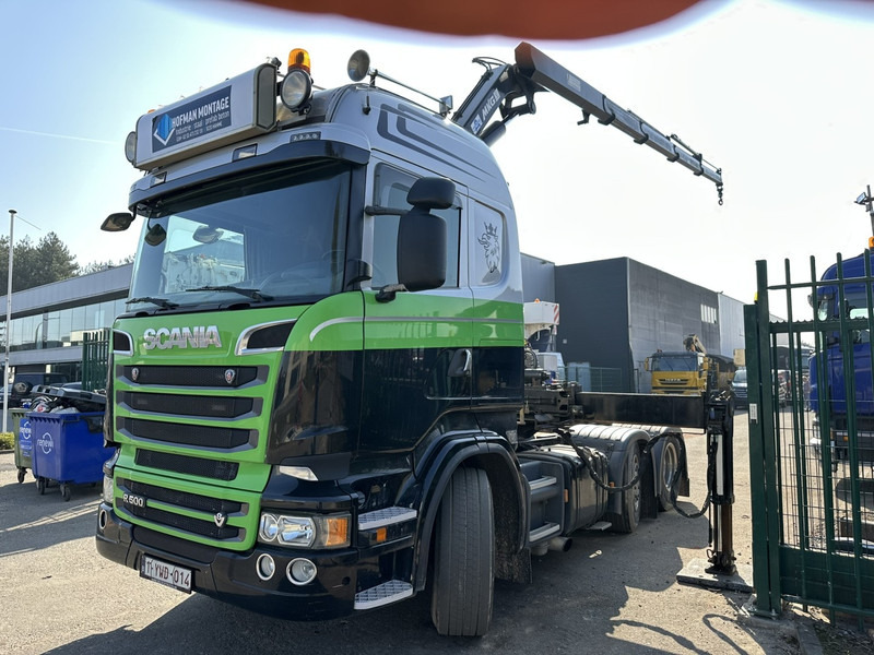 Scania R500 V8 6x2 TRACTOR + CRANE MKG HLK 231 HP (23tm) - 4x HYDR - RADIO - RETARDER - MANUAL - LIFT + STEERING AXLE - Sattelzugmaschine: das Bild 5 Scania R500 V8 6x2 TRACTOR + CRANE MKG HLK 231 HP (23tm) - 4x HYDR - RADIO - RETARDER - MANUAL - LIFT + STEERING AXLE - Sattelzugmaschine: das Bild 5