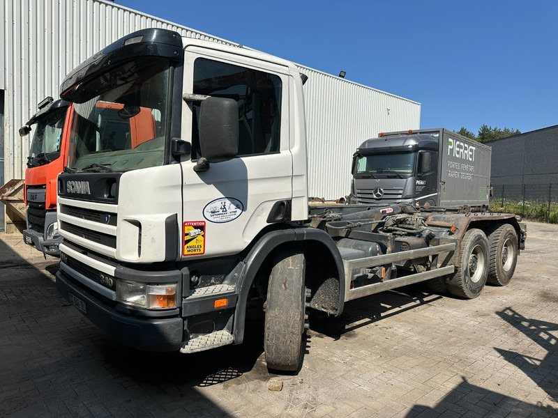 Scania 114C-340 6x4 HOOKLIFT 20T GANCHO - SPRING / BALLESTAS - MANUAL - EURO 3 - FR TRUCK - Abrollkipper: das Bild 2 Scania 114C-340 6x4 HOOKLIFT 20T GANCHO - SPRING / BALLESTAS - MANUAL - EURO 3 - FR TRUCK - Abrollkipper: das Bild 2