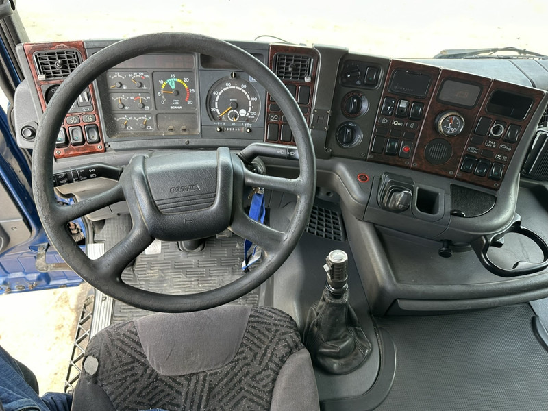 Abrollkipper Scania 124L-420 6x2 HOOKLIFT VDL 20T - STEEL SPRING / BALLESTAS / BLATT - MANUAL - MECHANICAL PUMP - 10 TIRES  DOUBLE WHEELS: das Bild 11