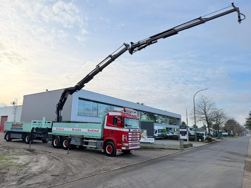 Scania 164L-480 V8 6x4 + CRANE HIAB 350-4 + JIB 90-4 - *TOP CONDITION* - ROTATOR - RADIO - RETARDER - STEEL SPRING / HUB REDUCTION - BE TRUCK - Autokran: das Bild 2 Scania 164L-480 V8 6x4 + CRANE HIAB 350-4 + JIB 90-4 - *TOP CONDITION* - ROTATOR - RADIO - RETARDER - STEEL SPRING / HUB REDUCTION - BE TRUCK - Autokran: das Bild 2