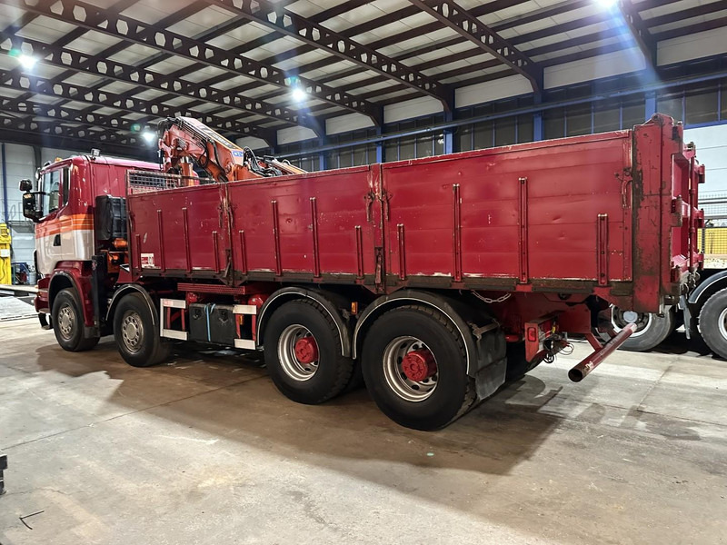 Scania G480 8x4 TIPPER + CRANE ATLAS 240.E4 + RADIO - STEEL SPRING / BIG AXLES - Kipper, Autokran: das Bild 4 Scania G480 8x4 TIPPER + CRANE ATLAS 240.E4 + RADIO - STEEL SPRING / BIG AXLES - Kipper, Autokran: das Bild 4