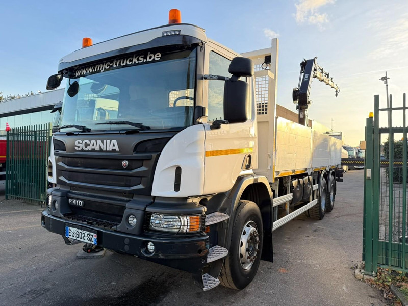 Scania P410 6x4 + CRANE HIAB X-HIDUO 188 ES-4 - RETARDER - ROTATOR - PLATFORM 6m80 - BIG AXLES HUB REDUCTION - STEEL SPRING - TUV 05/2026 - Autokran: das Bild 4 Scania P410 6x4 + CRANE HIAB X-HIDUO 188 ES-4 - RETARDER - ROTATOR - PLATFORM 6m80 - BIG AXLES HUB REDUCTION - STEEL SPRING - TUV 05/2026 - Autokran: das Bild 4
